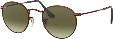 Lunettes de soleil Ray-Ban Round Metal bronzées