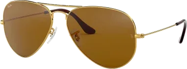 Aviator Metal Doré - Verres Marron Ray-Ban