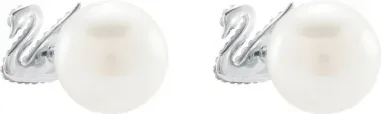 Boucles d'oreilles Swarovski Iconic Swan Lake multicolore — vue 3