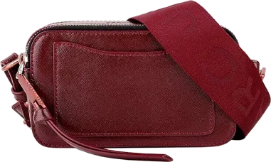Sac à main bandoulière Marc Jacobs The Snapshot Wine — vue 3