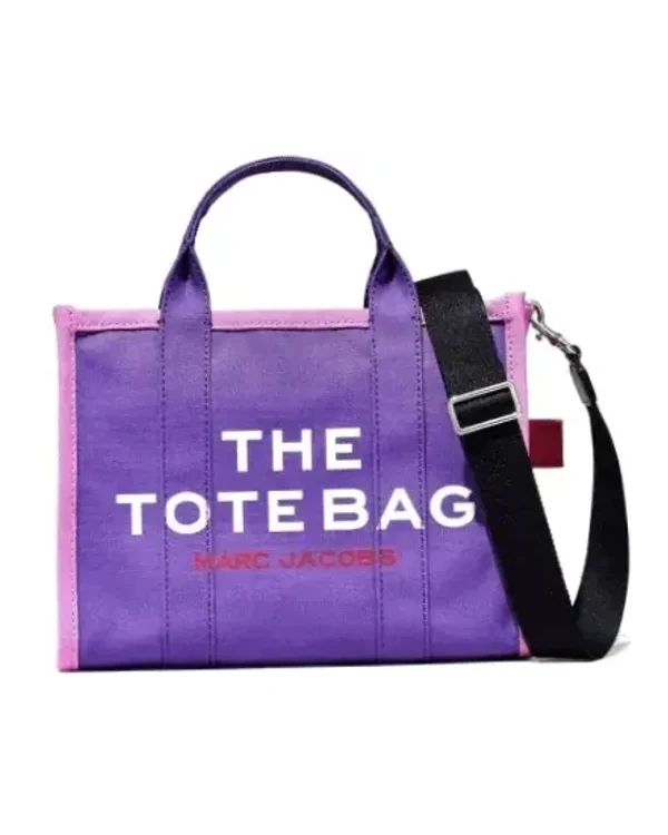 Sac à main Marc Jacobs The Mini Tote Bag coton violet