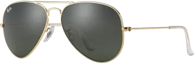 Ray-Ban Aviator Large Doré - Verres Verts