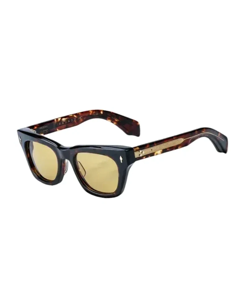 Lunettes de soleil Jacques Marie Mage œil de chat monture plastique havana