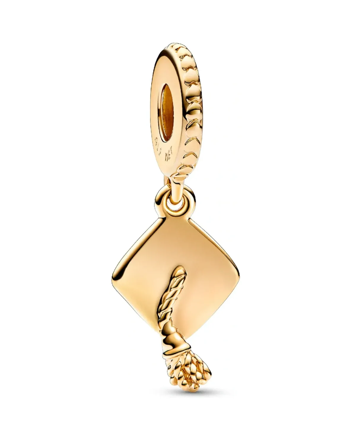 Charm Pandora Pendant Chapeau de Diplômé Doré Femme