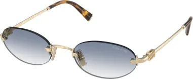 Lunettes de soleil Miu Miu MU A54S métal — vue 4