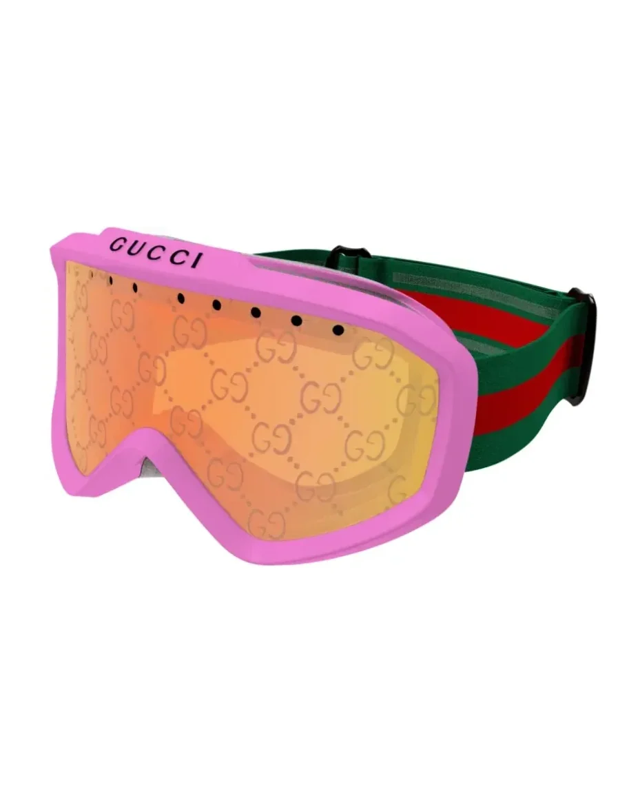 Masque de ski Gucci GG1210S rose brillant
