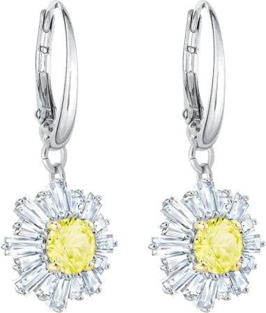 Boucles d'oreilles Sunshine Swarovski — vue 3