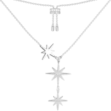 Collier Ajustable Triple Météorites APM Monaco — vue 2