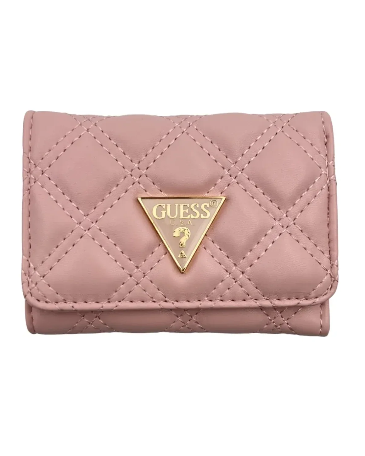 Portefeuille Guess simili cuir rose femme