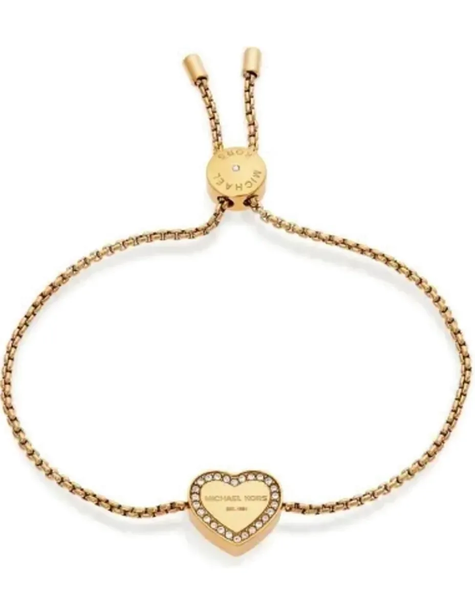 Bracelet Michael Kors Brilliance acier inoxydable doré femme