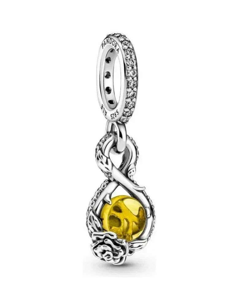 Charm Pandora Belle Infini Rose argent 925 femme