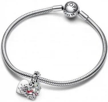 Charm Pandora Pendant Double Disney Winnie l'Ourson et Porcinet — vue 3