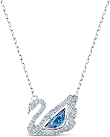Collier Dancing Swan - Pendentif Cygne Swarovski