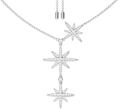 Collier Ajustable Triple Météorites APM Monaco