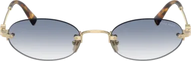 Lunettes de soleil Miu Miu MU A54S métal — vue 5