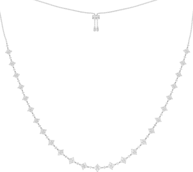 Collier Ajustable APM Monaco Lumière Éclat en Argent 925