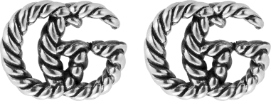 Boucles d'oreille Gucci Marmont en argent 925