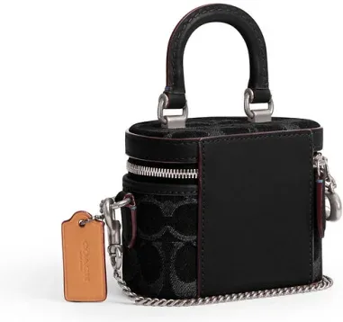 Sac à bandoulière Coach Trail en toile signature — vue 8