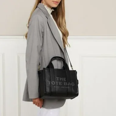The Mini Tote Bag Marc Jacobs en cuir grainé — vue 58