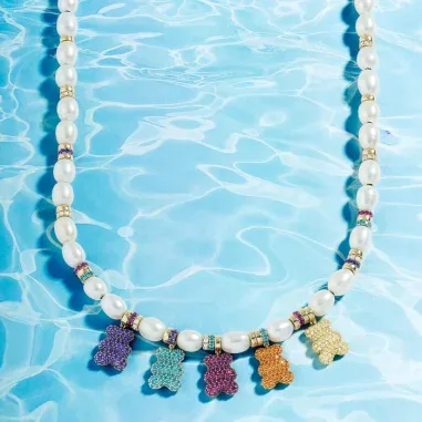 Collier Yummy Bear APM Monaco - Multicolore — vue 2