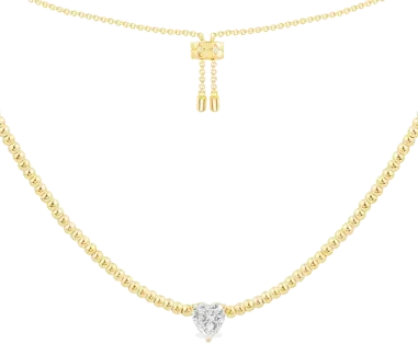 Collier Cœur en Cristal - APM Monaco