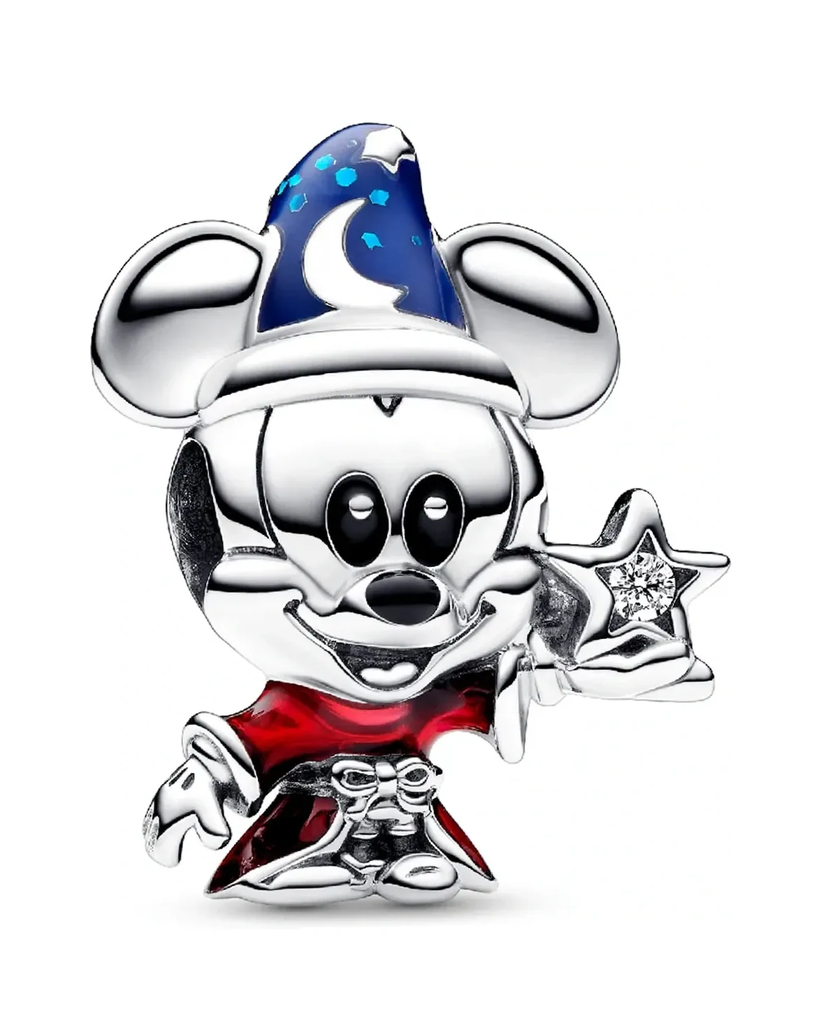 Charm Pandora Mickey Apprenti Sorcier argent 925 zirconium