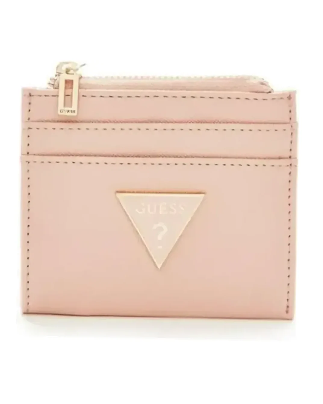 Portefeuille Guess faux-cuir beige femme