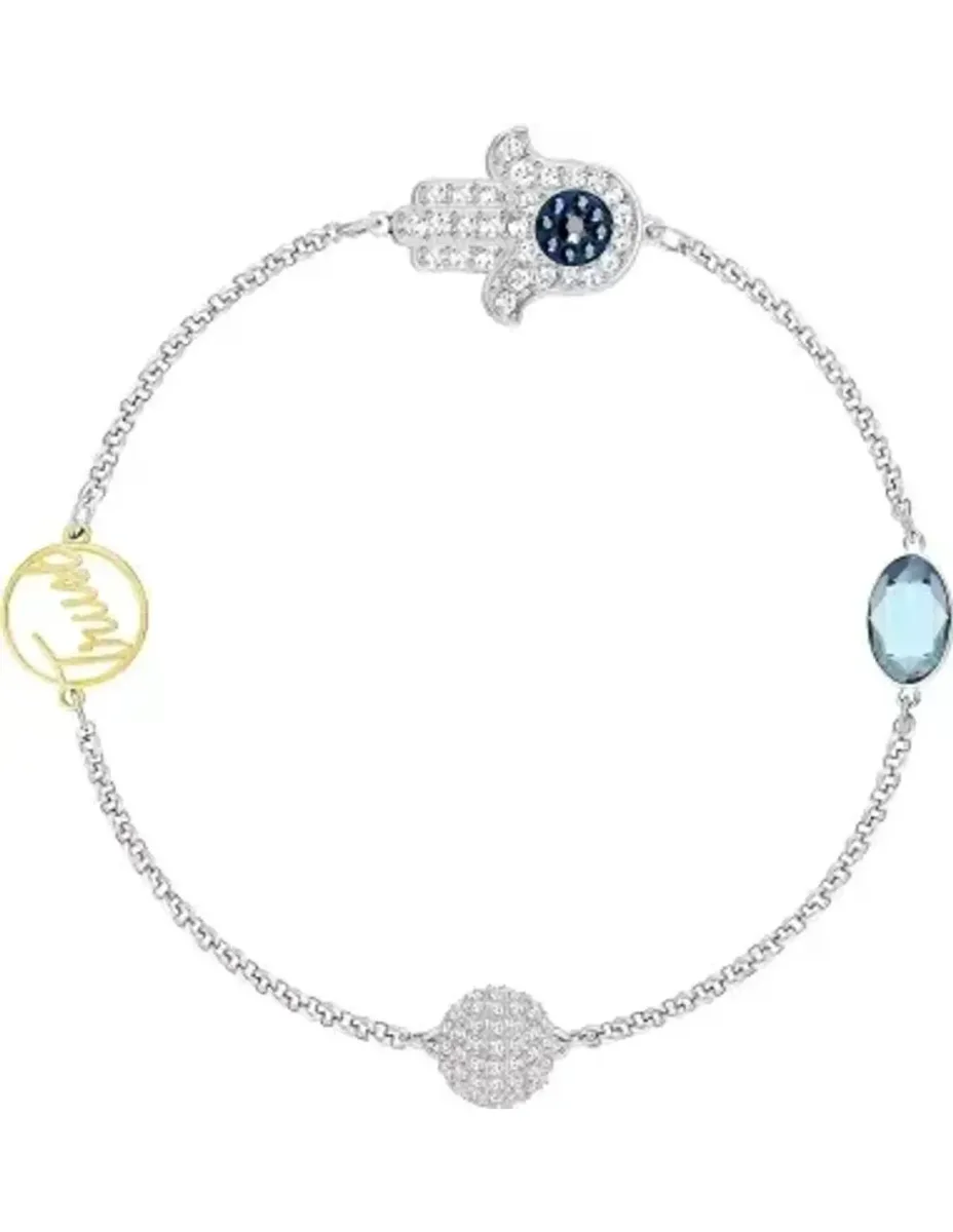 Bracelet Hamsa Multicolore Swarovski Remix — vue 1