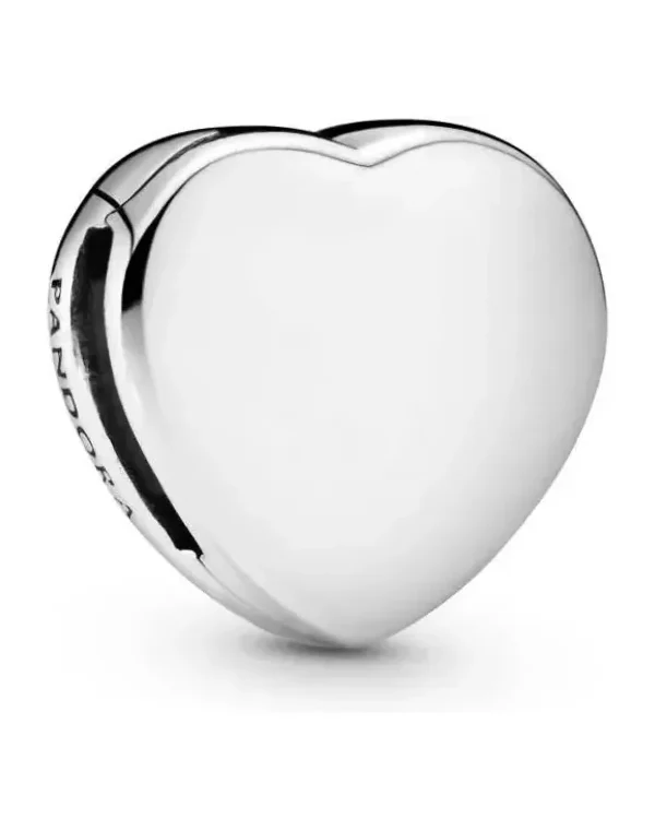Charm Pandora Clip Cœur Simple Pandora Reflexions Argent 925
