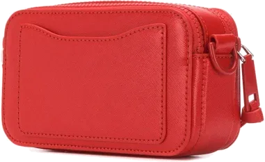 Sac à main bandoulière Marc Jacobs The Snapshot Germanium Rouge — vue 2