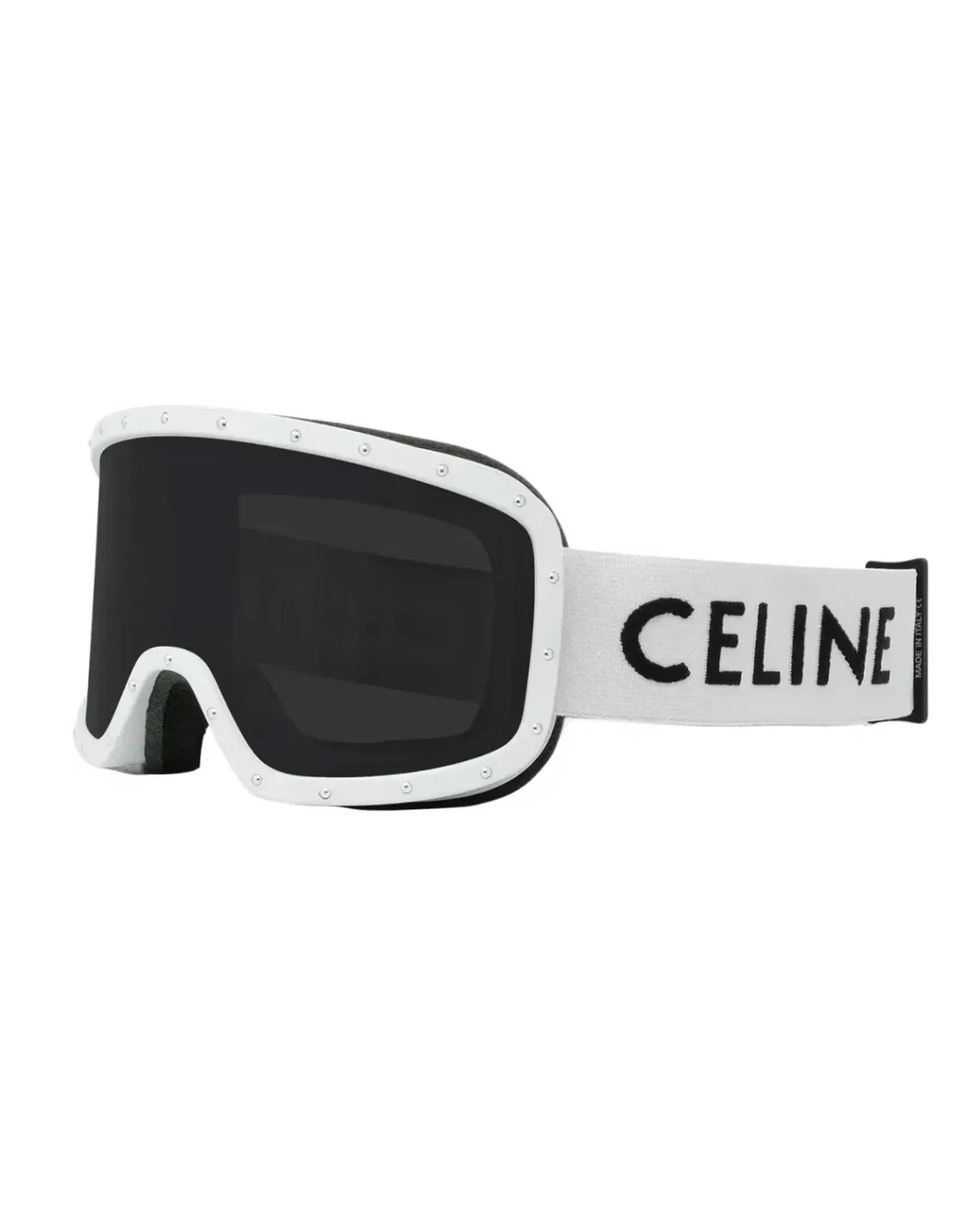 Masque de ski a clous Celine CL40196U 24A blanc mat CL40196U24A Plastique
