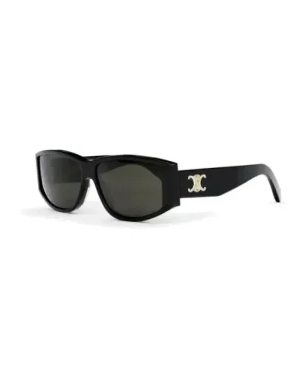 Lunettes de soleil Celine CL40227U rectangle noir