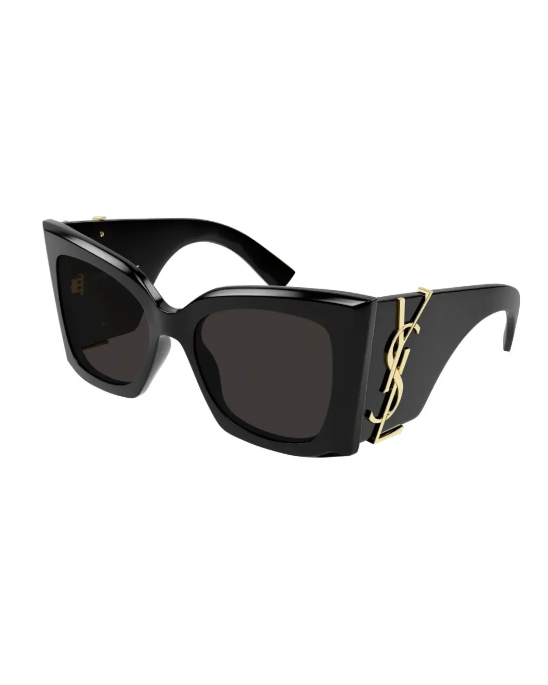 Lunettes de soleil Saint Laurent SL M119 BLAZE monture papillon acétate noir