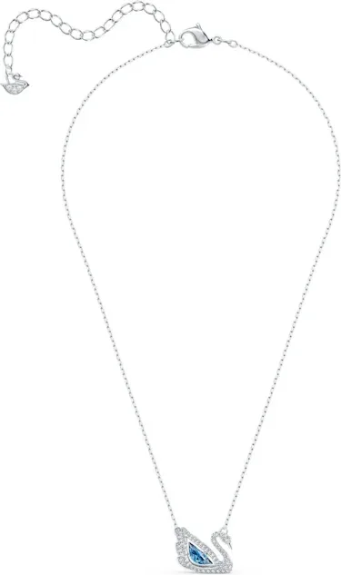 Collier Dancing Swan - Pendentif Cygne Swarovski — vue 4