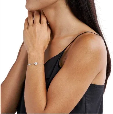 Bracelet coulissant Cœur Michael Kors en Argent 925 — vue 3