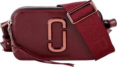 Sac à main bandoulière Marc Jacobs The Snapshot Wine