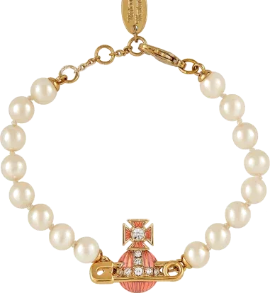 Bracelet à perles Épingle Vivienne Westwood