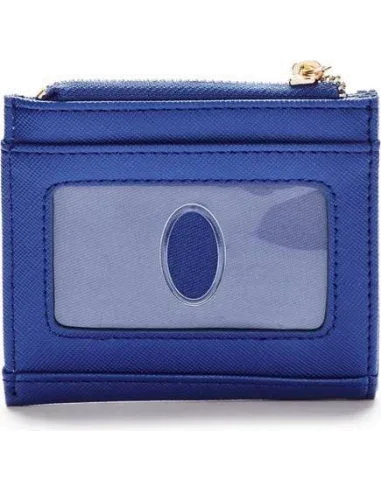 Portefeuille Guess zippé bleu — vue 2