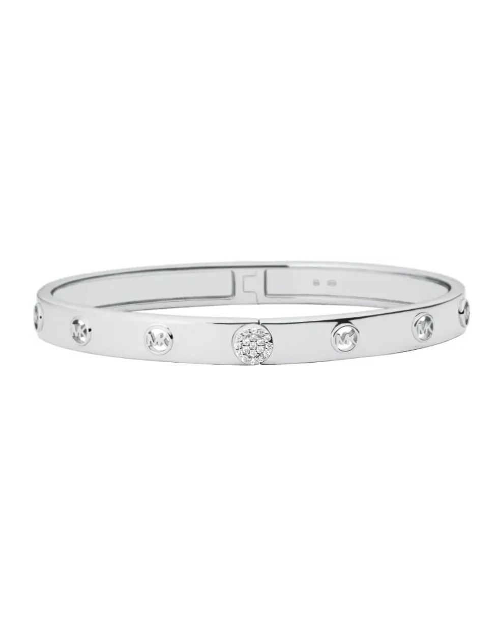 Bracelet Michael Kors rigide logo argent 925 femme