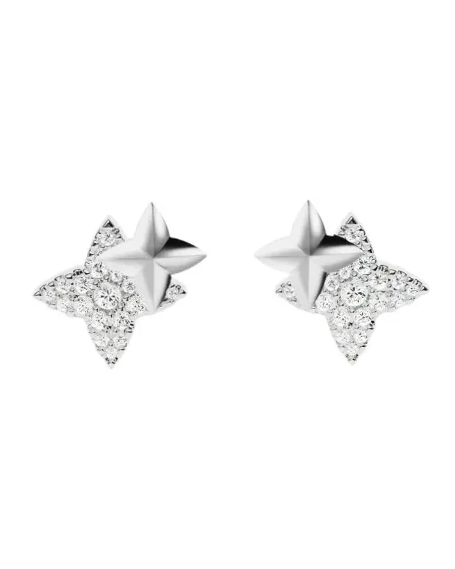 Boucles d'oreilles APM Monaco Météorites argent 925 femme