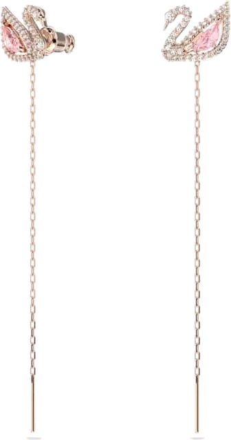 Boucles d'oreilles Swan Drop - Swarovski — vue 2