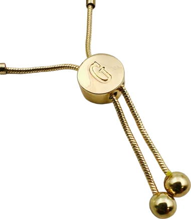 Bracelet Guess à breloques dorées et zircons — vue 2