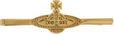 Pince à Cravate Vivienne Westwood Orb Doré