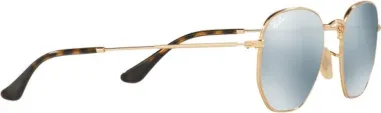Ray-Ban Hexagonal Flat Lenses - Doré Or — vue 3