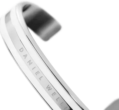 Bracelet Emalie Satin White — vue 4