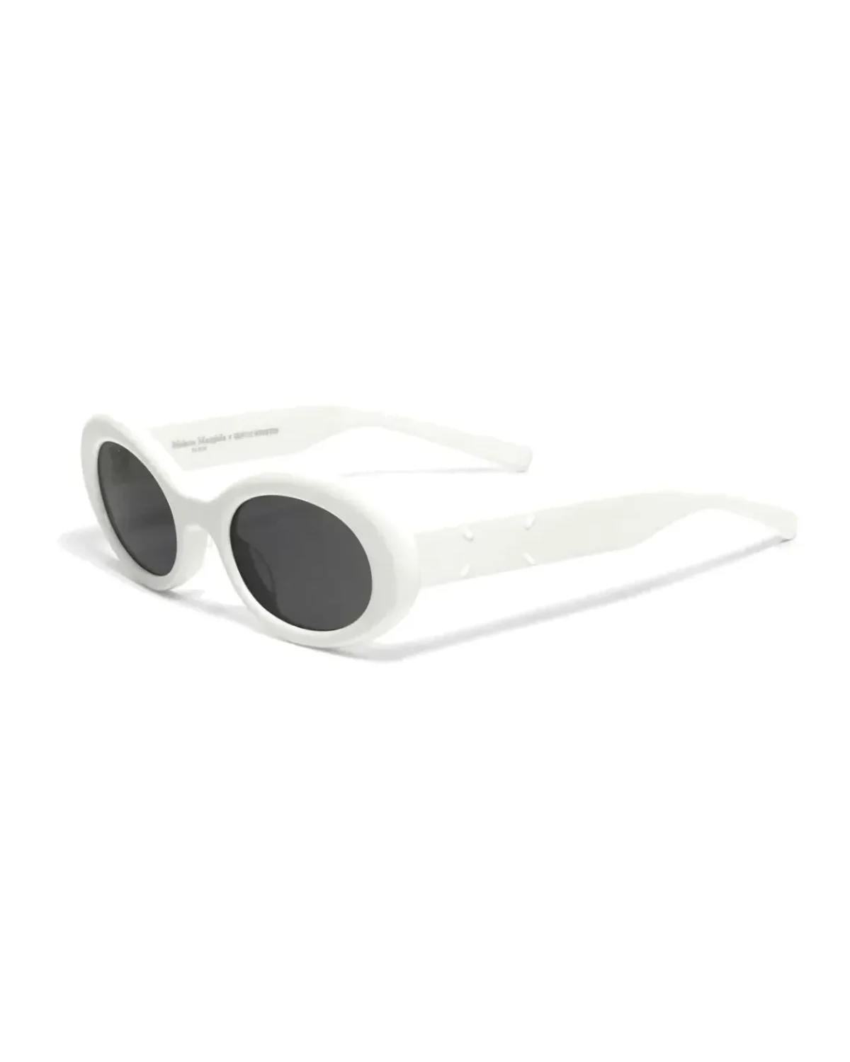 Lunettes de soleil Gentle Monster MM005 ovale acétate crème