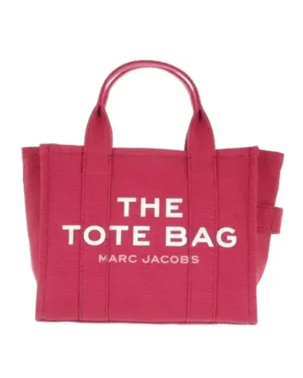 Sac Marc Jacobs The Mini Tote Bag coton fuchsia