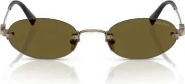 Lunettes de soleil Miu Miu MU A54S métal — vue 2