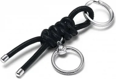 Charm Porte-Clés Noir Pandora Moments — vue 3
