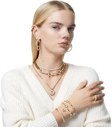 Bracelet Jonc Millenia Swarovski — vue 18